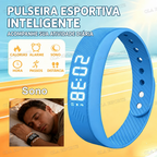 A pulseira HT30 vibra com precisão para despertar apenas você, mantendo o silêncio absoluto para seu cônjuge e filhos. O fim dos alarmes barulhentos.